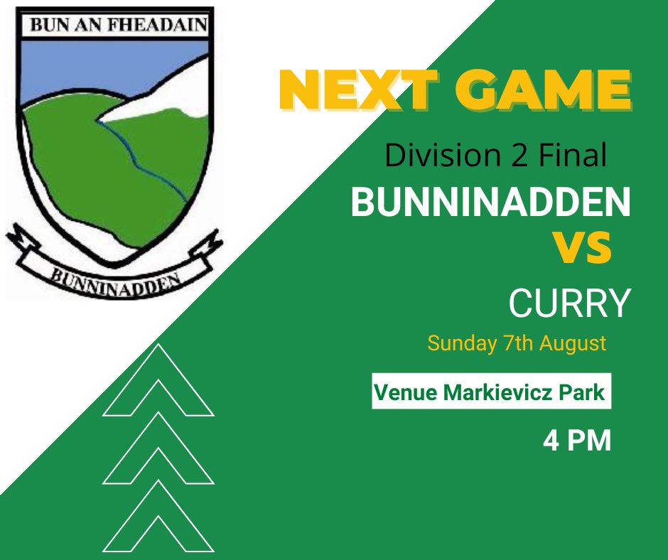 Advertisement poster for Sligo Gaa league final